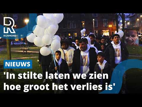 Stille tocht na dodelijk schietincident - niet alleen voor Lugani (19) | Rijnmond