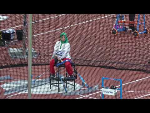 Mounia Gasmi | Gold Women’s Club F32 |Final | London 2017 World Para Athletics Championships