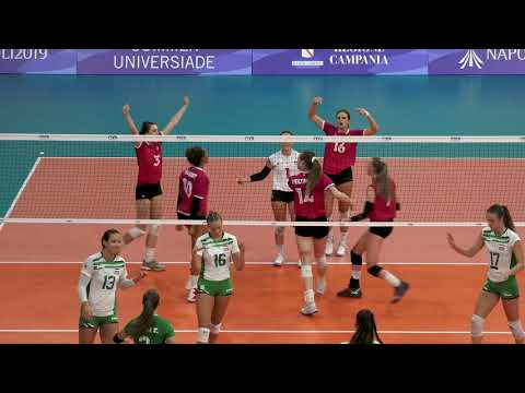 Women's volleyball loses to Hungary in quarter-final at 2019 Universiade