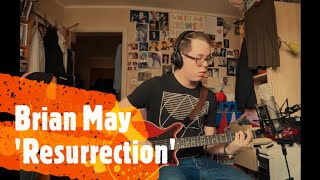 Resurrection guitar lesson // Brian May // incl. solo // w. timestamps