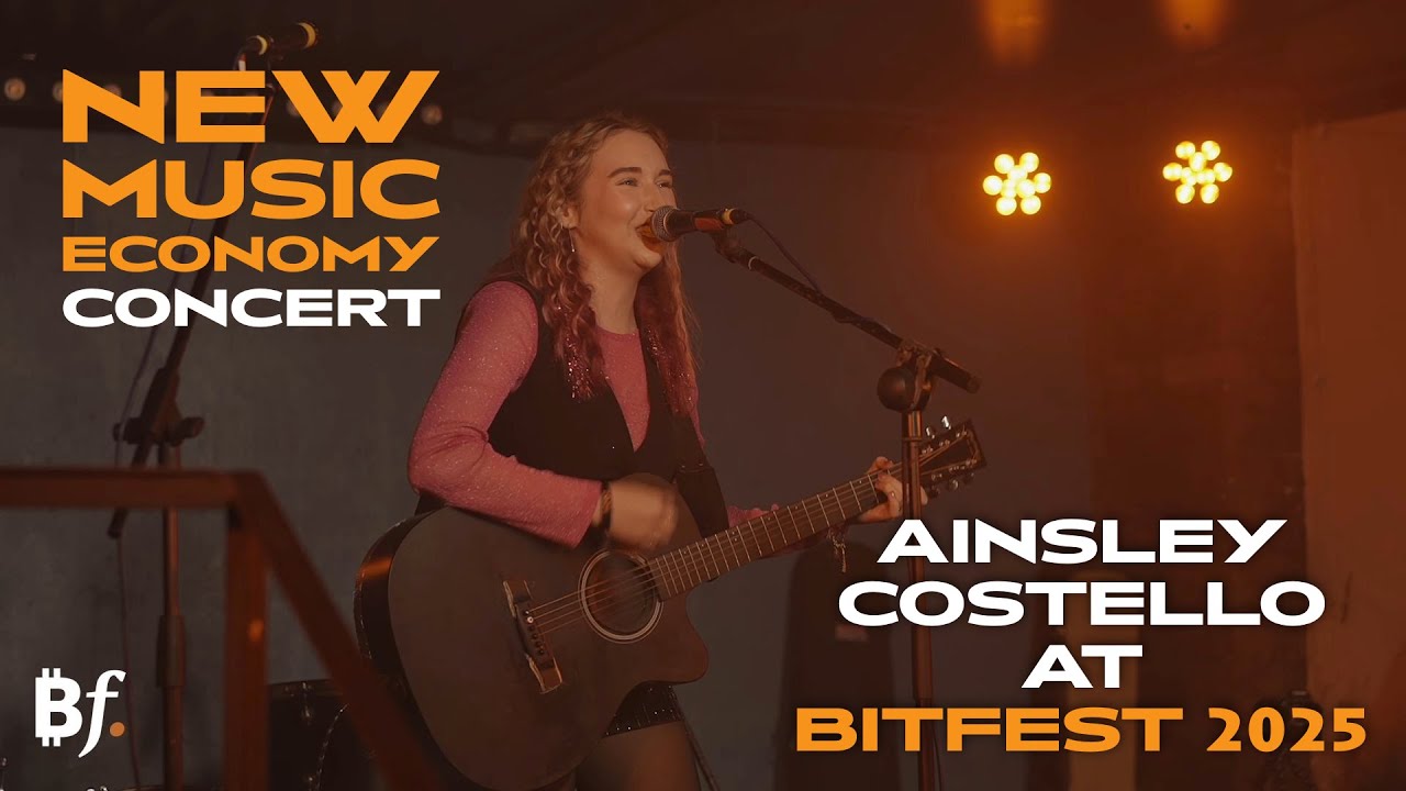Ainsley Costello at Bitfest: New Music Economy Concert @ainsleycostello