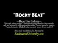 Rocky Beat Drum Line Cadence
