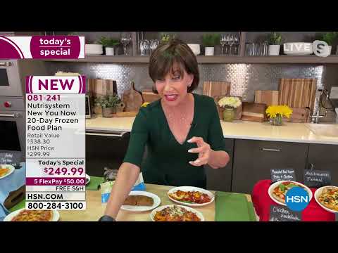 Nutrisystem New You Now 20Day Frozen Food Plan
