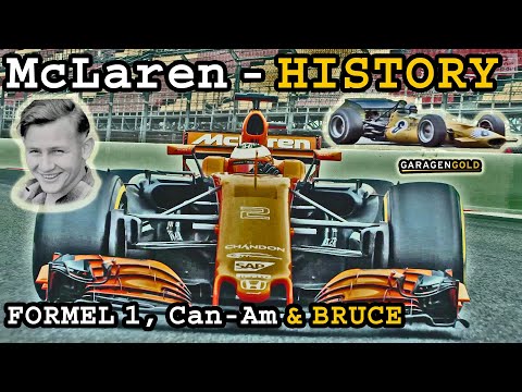 McLaren-History - Formel 1, Can-Am & Bruce - Racing Files | Garagengold