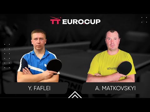 10:45 Yevhenii Faflei - Andrii Matkovskyi 06.01.2024 TT Euro.Cup Ukraine Professional. TABLE 3