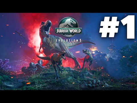 Jurassic World Evolution 3 Gameplay Walkthrough Part 1 - INTRO (Campaign)