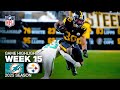 Miami Dolphins Vs Pittsburgh Steelers Game Highlights 2025 NFL Season Week 15