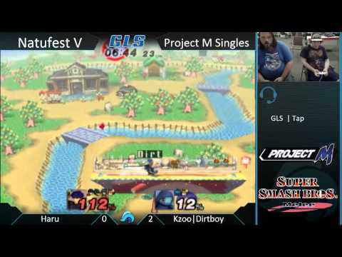 Natufest V Project M All-Star Grand Finals - Haru vs. KZOO | Dirtboy