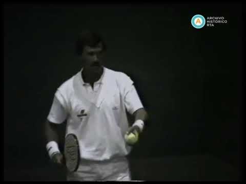 Padel histórico. Alejandro Lasaigues y Horacio Álvarez Clementi vs. Walter André y Gabriel Domínguez