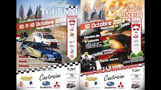 preview picture of video 'Rallye de Tournai 2014'