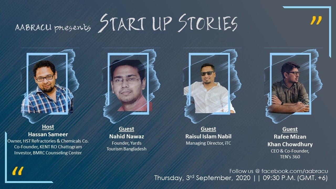 Startup Stories — AABRACU