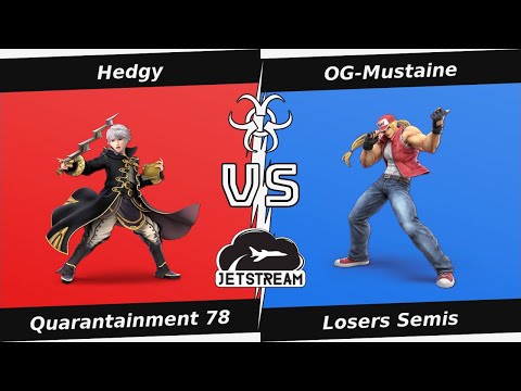 Quarantainment 78 Losers Semis - Hedgy (Robin) Vs OG-Mustaine (Terry) - SSBU