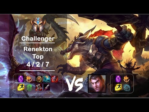 KR Challenger Replays Top Renekton vs Jayce Ep.2229