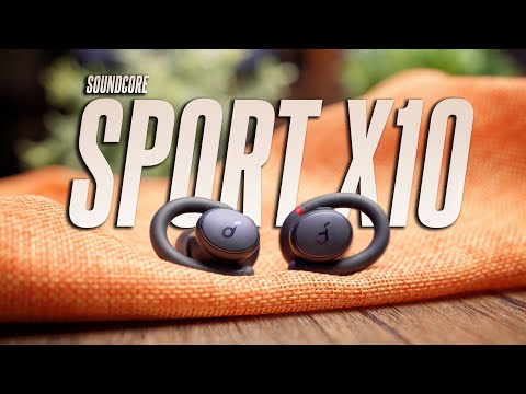 Soundcore's Foldable Sports Earbuds with ANC and Great Sound! Soundcore Sport X10 Review!