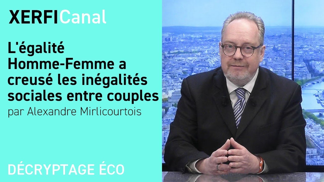 L'égalité Homme-Femme a creusé les inégalités sociales entre couples [Alexandre Mirlicourtois]