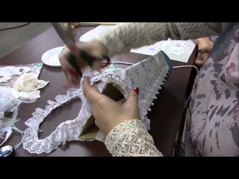 Mulher.com 09/07/2014 - Madeira e Tecido Adesivado por Marisa Magalhães