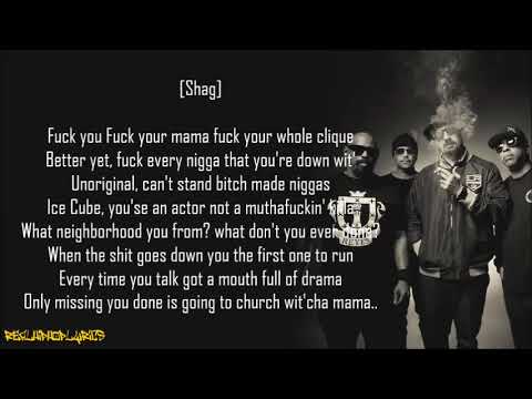 Cypress Hill - Ice Cube Killa (Lyrics)