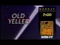 Old Yeller Promo 1992