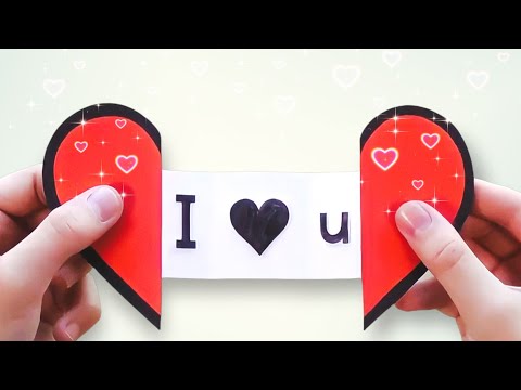 ATT GÖRA HJÄRTAKORT ❤️🗂 | Hjärtkortstillverkning | Gör det själv