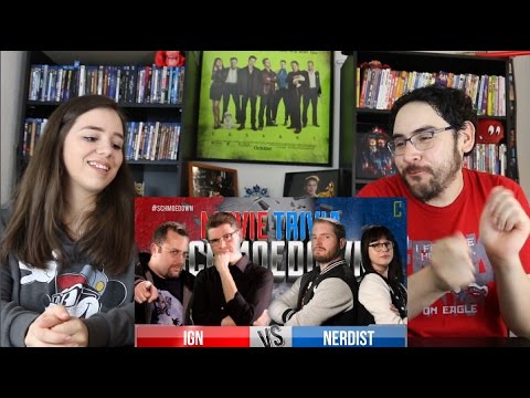 IGN Vs. Nerdist REACTION - Movie Trivia Schmoedown