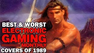 Ranked: The Best and Worst Electronic Gaming Monthly Covers of 1989