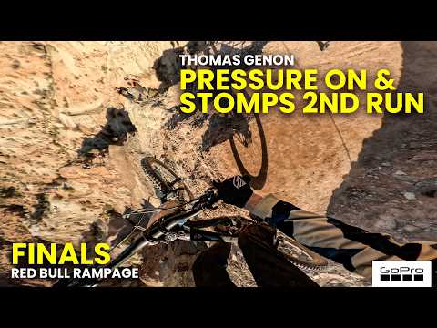 GoPro: Thomas Genon Stomps 2nd Finals Run - FINALS Red Bull Rampage 2024
