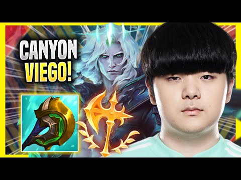 CANYON CHILLING WITH VIEGO! - DK Canyon Plays Viego JUNGLE vs Hecarim! | Season 2022