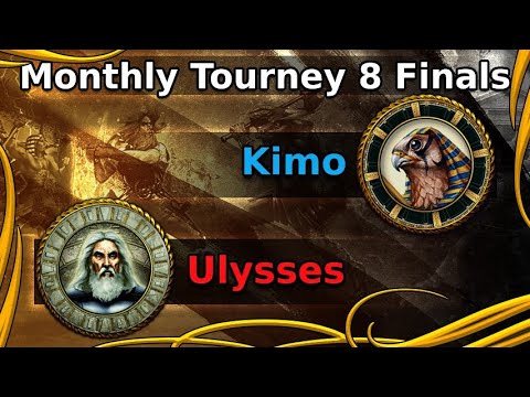 Age of Mythology: Kimo vs Ulysses - Meta Plays Monthly Tournament #8 - Finals