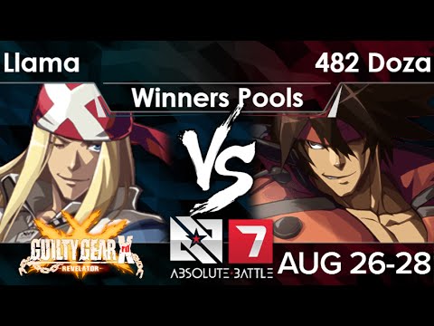 AB7 - Llama (Axl Low) vs 482 Doza (Sol Badguy) Winners Pools - Guilty Gear