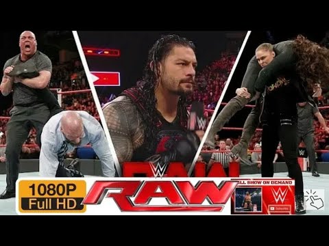 wwe raw 2018 highlights