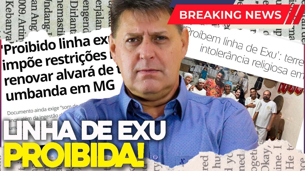 Prefeitura PROIBE trabalho de EXU no terreiro