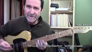 Tim Lerch  - I Cover the Waterfront - Ted Greene Lesson