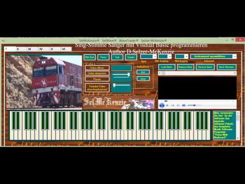 Sing-Stimme Sänger mit Visual Basic programmieren