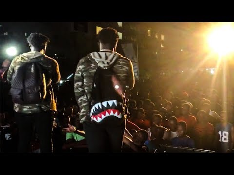 DopeNation performance at Kwapong Hall