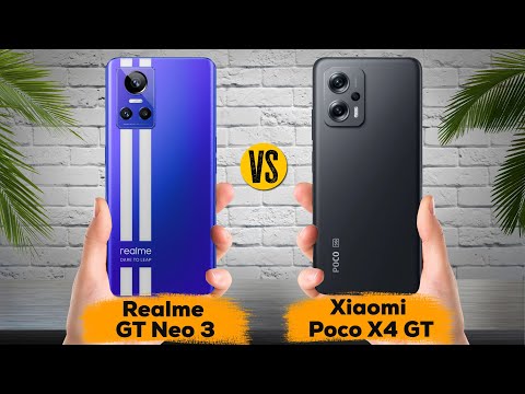 Realme Gt Neo 3 vs Xiaomi Poco X4 Gt