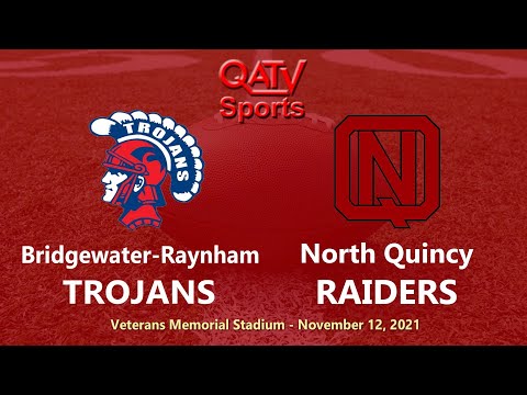 QATV Sports: Bridgewater-Raynham vs North Quincy Football (November 12, 2021)