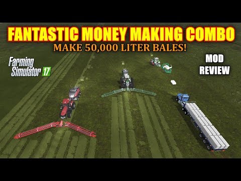 Farming Simulator 17 - Fantastic Money Making Combo "Mod Review"