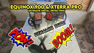 XTerra Pro vs Equinox 900 Park Metal Detecting Best Detectors