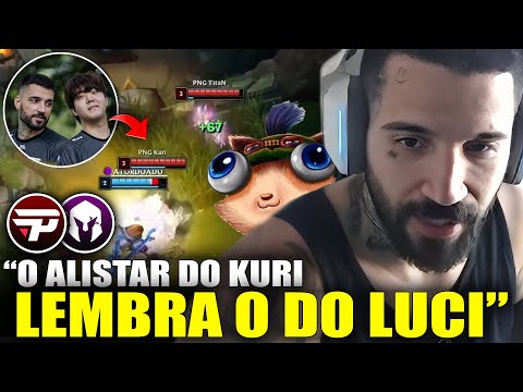 BrTT reagindo ao Bronziocre: KURI DESTRUINDO o JOGO e DRIFT do TITAN - CBLOL DA ZUEIRA