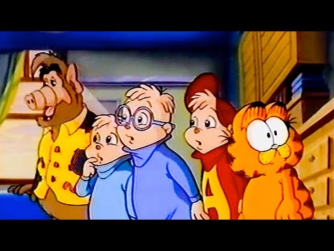 CARTOON ALL-STARS TO THE RESCUE Clip - "Defeating Drugs" (1990)