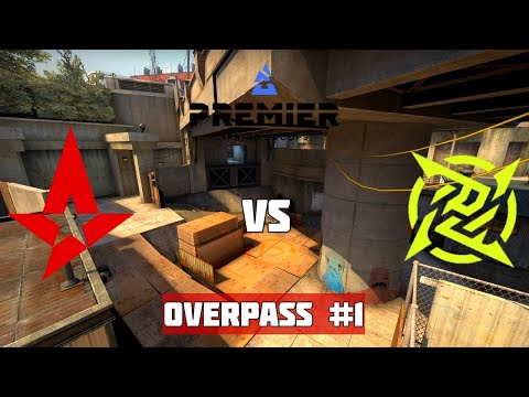 1/2 ФИНАЛ. ГРУППА A. ASTRALIS vs NIP. MAP-1 OVERPASS. BLAST PREMIER: SPRING GROUPS 2021