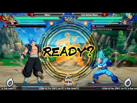 DBFZ [PC] | COM 42 | Hikari vs CLG Adrian Riven | Great Fun Set