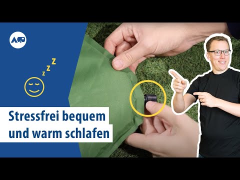 Bequem und warm schlafen? Die Selbstaufblasende Isomatte | Fritz Berger