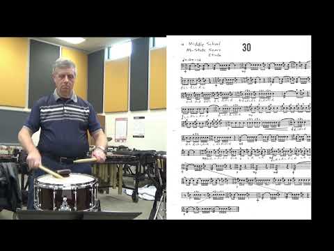 Alabama All- State Middle School Snare 2024