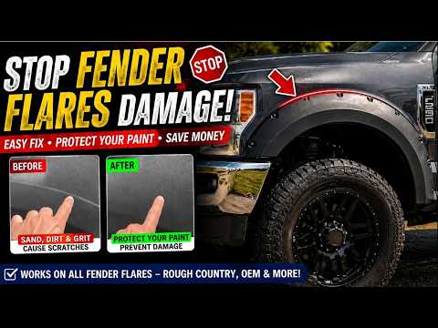 ALL Fender Flares have this BIG problem. Here is how you FIX it !!!
