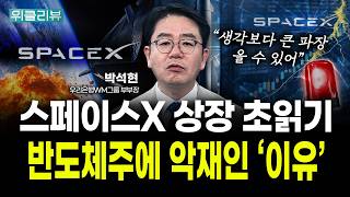 스페이스X 상장이 반도체에 악재? 그 '이유'는 이것 때문 | 박석현 우리은행 WM그룹 부부장｜위클리뷰