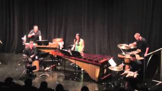 Marimba Concertino No.2 played by Naoko Takada & Los Angels Percussion Quartet