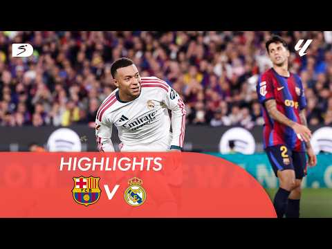 Barcelona v Real Madrid | Match Highlights | LaLiga EA Sports Matchday 10