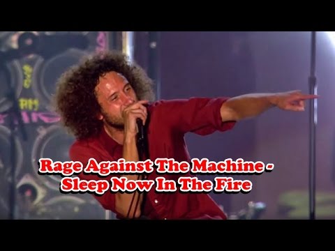 Rage Against The Machine - Sleep Now In The Fire Live In Finsbury
