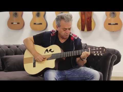 Manuel Rodríguez guitar review: B cutaway Sol y sombra (English subtitles)